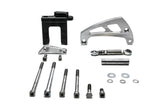 MARCH PERFORMANCE 23003 Chevy BB Alternator Brkt Kit clear powder coat