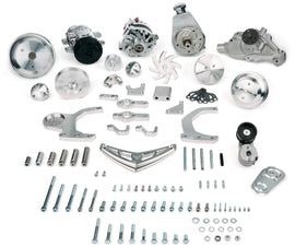 MARCH PERFORMANCE 25455 March Performance Ultra Drive 2 Pulley Kit 25455 for Small Block Chevy with Short Water Pump