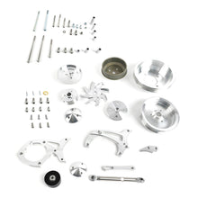 Load image into Gallery viewer, MARCH PERFORMANCE 30167 March Performance 30167 6-Rib Serpentine Aluminum Pulley Kit for Small Block Ford with AC