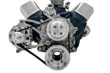Load image into Gallery viewer, MARCH PERFORMANCE 30170 March Performance 30170 Aluminum 6-Rib Serpentine Pulley Kit for Small Block Ford (289-302 SBF Ultra Serp Conversion without A/C)