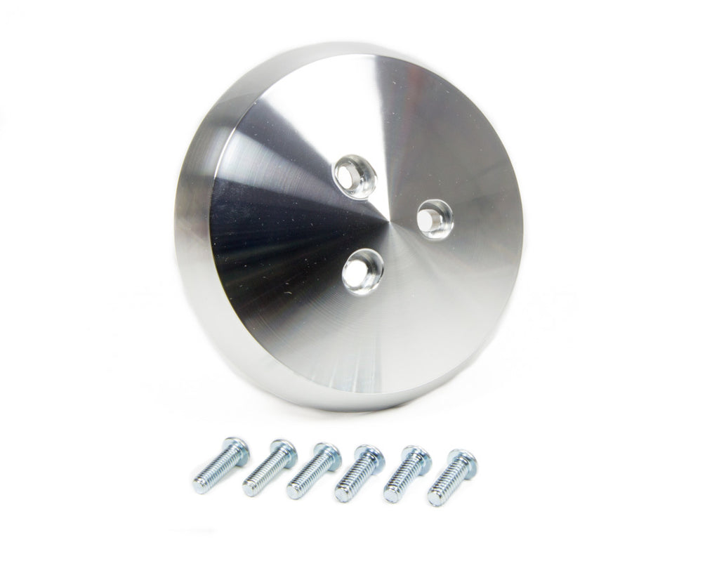 MARCH PERFORMANCE 394 A/C Compressor Clutch Cover Clear Powder coat