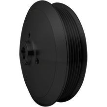 Load image into Gallery viewer, MARCH PERFORMANCE 623-08 MARCH PERFORMANCE GM / Ford Power Steering Pump Pulley 6-Rib Aluminum with Clear Powder Coat for Long Water Pump