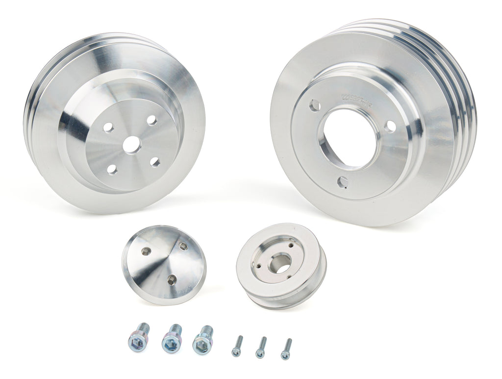 MARCH PERFORMANCE 7140 March Performance 7140 High-Water-Flow Pulley Kit for Big Block Chevy with Long Water Pump