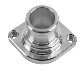 MARCH PERFORMANCE BTH-211-05 March Performance Aluminum Water Neck for GM LS-Series, Straight 1-1/2 inch ID Hose Barb, Polished Finish - Part Number BTH-211-05