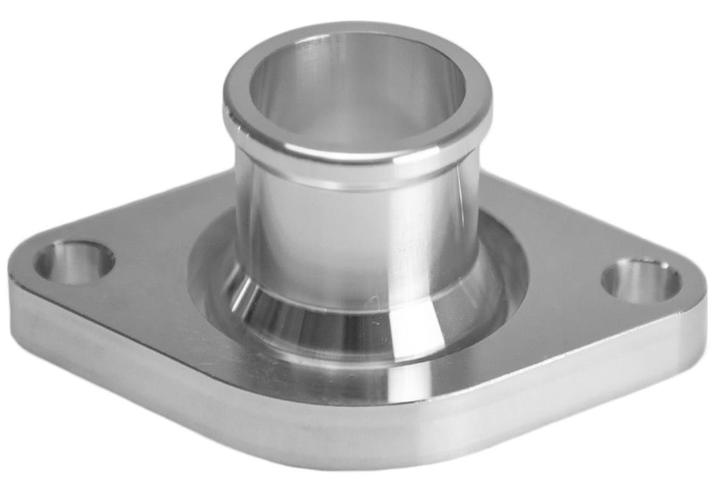 MARCH PERFORMANCE BTH-401-05 March Performance Polished Aluminum Thermostat Housing SBM Straight for Small Block Mopar - Part BTH-401-05