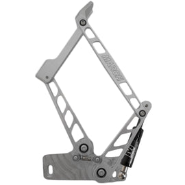 MARCH PERFORMANCE HH66CK-S-05 March Performance 60-66 C10 Hood Hinges Polished Aluminum Pair - Adjustable with Bearings and Hardware