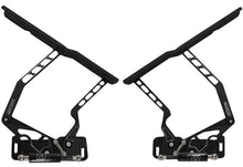Load image into Gallery viewer, MARCH PERFORMANCE HH72CE-S-08 March Performance Black Aluminum Hood Hinges for 1968-1972 Chevrolet Chevelle – Pair