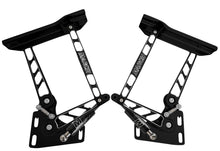 Load image into Gallery viewer, MARCH PERFORMANCE HH72CK-S-08 March Performance Black Aluminum Hood Hinge Pair for 1967-1972 GM C10 Trucks - Adjustable with Bearings and Hardware