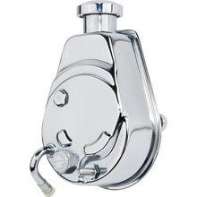 Load image into Gallery viewer, MARCH PERFORMANCE P2304 March Performance Saginaw Power Steering Pump P2304 with Chrome Finish