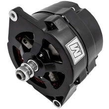 Load image into Gallery viewer, MARCH PERFORMANCE P2556-08 March Performance GM 10SI 140 Amp Alternator - Black Aluminum Case, 12V, 1-Wire, Single V-Belt Pulley