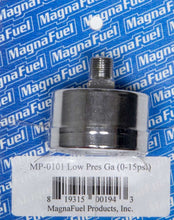 Load image into Gallery viewer, MAGNAFUEL/MAGNAFLOW FUEL SYSTEMS MP-0101 Low Pressure Fuel Gauge 0-15psi
