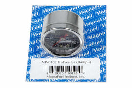 MAGNAFUEL/MAGNAFLOW FUEL SYSTEMS MP-0102 High Pressure Fuel Gauge 0-60psi