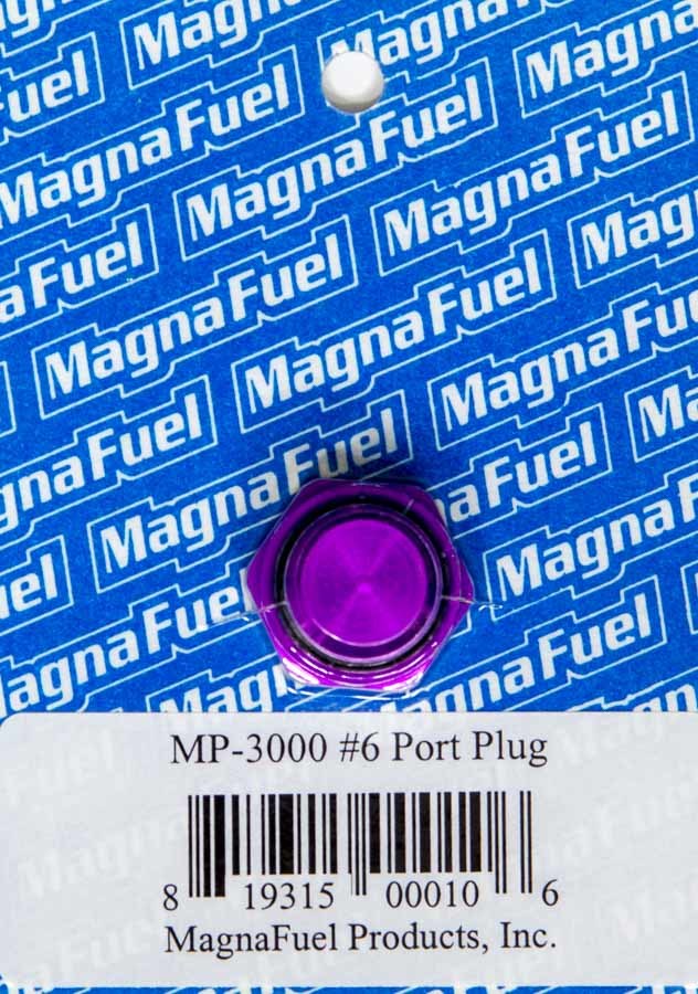 MAGNAFUEL/MAGNAFLOW FUEL SYSTEMS MP-3000 #6 O-Ring Port Plug