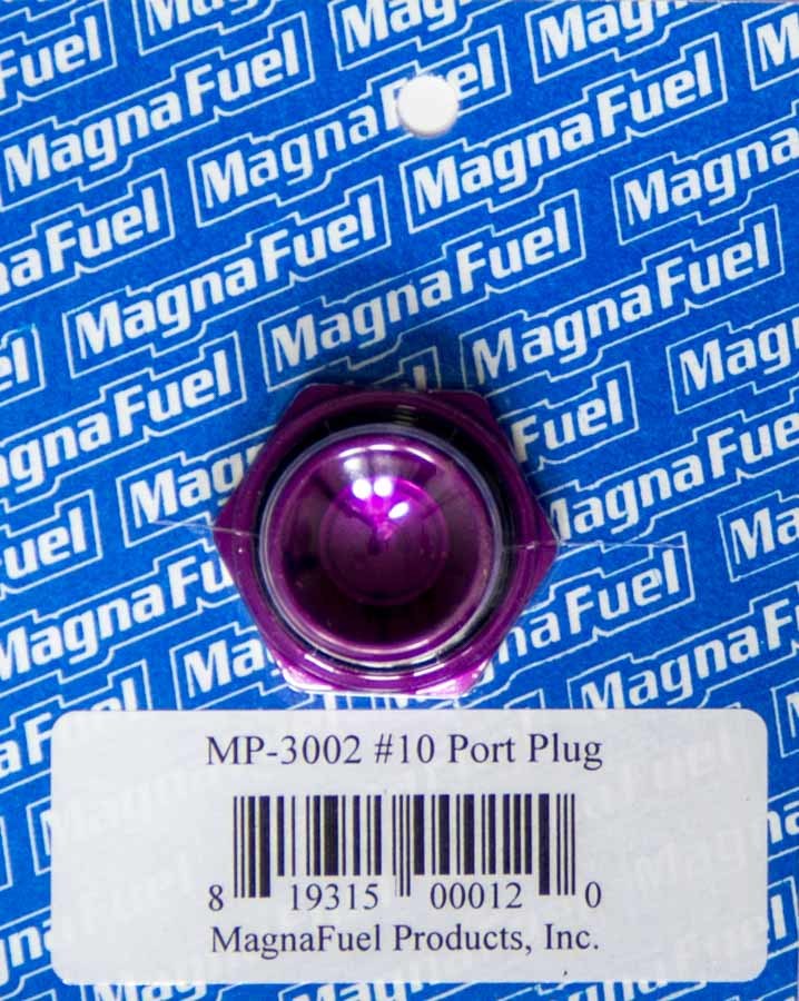 MAGNAFUEL/MAGNAFLOW FUEL SYSTEMS MP-3002 #10 O-Ring Port Plug