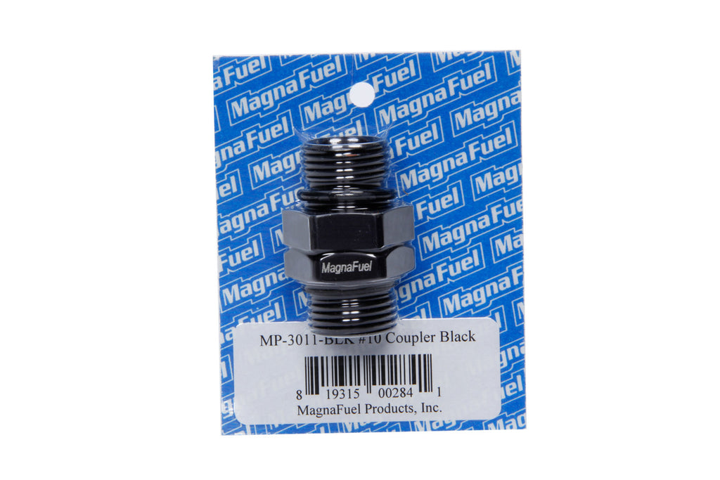 MAGNAFUEL/MAGNAFLOW FUEL SYSTEMS MP-3011-BLK #10 Coupler Fitting Black