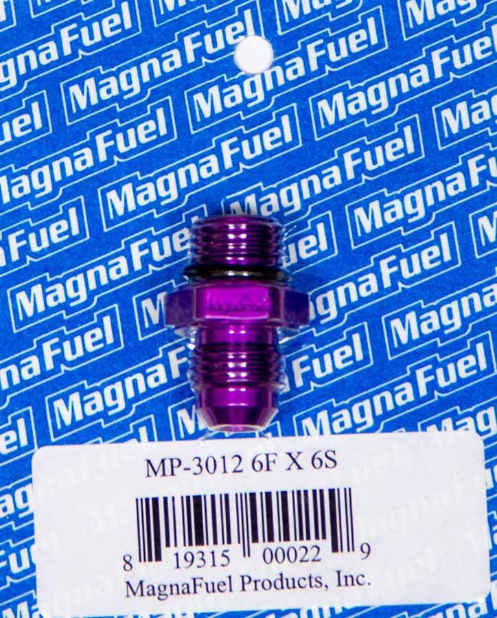 MAGNAFUEL/MAGNAFLOW FUEL SYSTEMS MP-3012 #6an to #6an Male Port Fitting