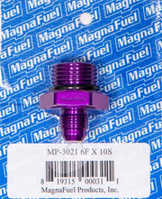 Load image into Gallery viewer, MAGNAFUEL/MAGNAFLOW FUEL SYSTEMS MP-3021 #6 to #10 O-Ring Male Adapter Fitting