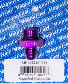 MAGNAFUEL/MAGNAFLOW FUEL SYSTEMS MP-3022 #6an Flare to #8an Port Fitting - Straight