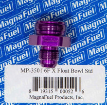 Load image into Gallery viewer, MAGNAFUEL/MAGNAFLOW FUEL SYSTEMS MP-3501 #6 Holley Float Bowl Fitting