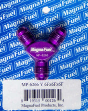 Load image into Gallery viewer, MAGNAFUEL/MAGNAFLOW FUEL SYSTEMS MP-6266 Y-Fitting - 3 #6 Male