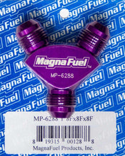 Load image into Gallery viewer, MAGNAFUEL/MAGNAFLOW FUEL SYSTEMS MP-6288 Y-Fitting - 3 #8an