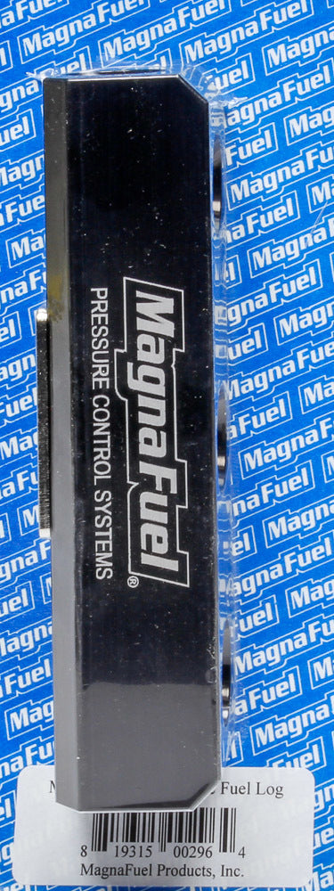 MAGNAFUEL/MAGNAFLOW FUEL SYSTEMS MP-7600-03-BLK Triple Fuel Log w/#10an Ports - Black