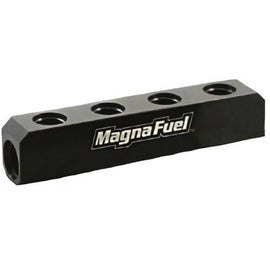MAGNAFUEL/MAGNAFLOW FUEL SYSTEMS MP-7600-04-BLK Quad Fuel Log Black w/10an Ports