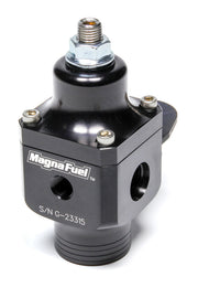 MAGNAFUEL/MAGNAFLOW FUEL SYSTEMS MP-9633-BLK 2-Port Fuel Regulator w/ #10an Inlet/#6an Outlets