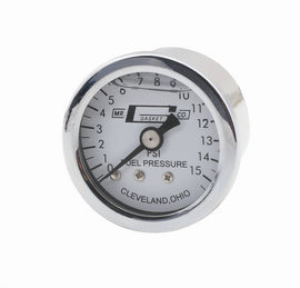 MR. GASKET 1563 Liquid Filled Pressure Gauge 0-15lb