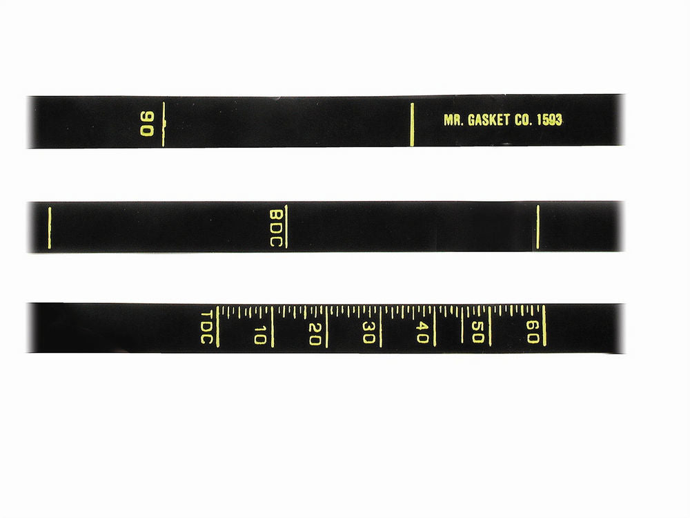 MR. GASKET 1593 BB Mopar 7-1/4in Timing Tape