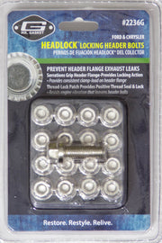 MR. GASKET 2236G Locking Header Bolt Kit 8mm x 1.25 x 1.0mm 17pk