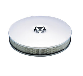 MR. GASKET 4338 14in Chrome Air Cleaner