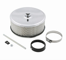 Load image into Gallery viewer, MR. GASKET 4350 6.5in Chrome Air Cleaner