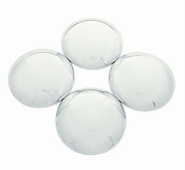 MR. GASKET 4580 Baby Moon Hub Covers (4)