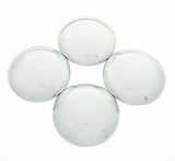 MR. GASKET 4580 Baby Moon Hub Covers (4)
