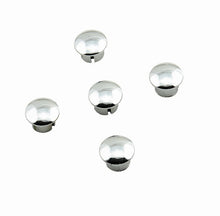 Load image into Gallery viewer, MR. GASKET 5104 Chrome Wheel Plugs (5) lug plugs