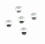 MR. GASKET 5104 Chrome Wheel Plugs (5) lug plugs
