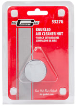 Load image into Gallery viewer, MR. GASKET 5327G Air Cleaner Nut - Chrome Steel Knurl 1/4-20