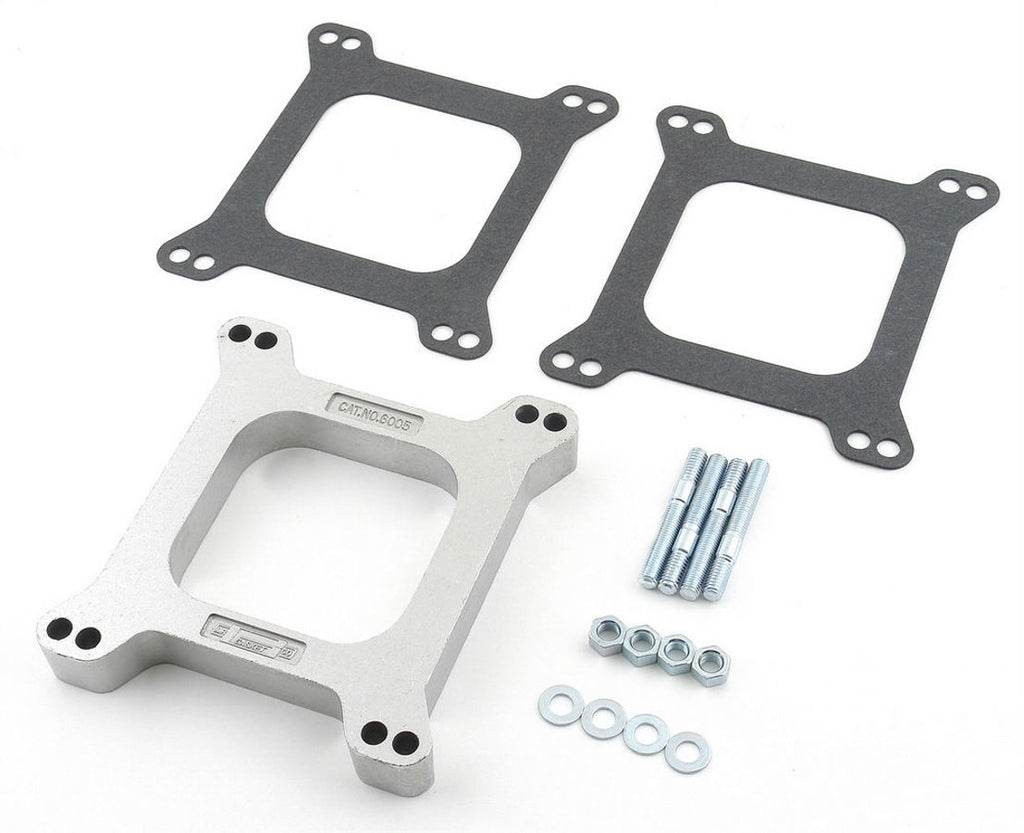 MR. GASKET 6005 1in. Open Center Carb Spacer Aluminum