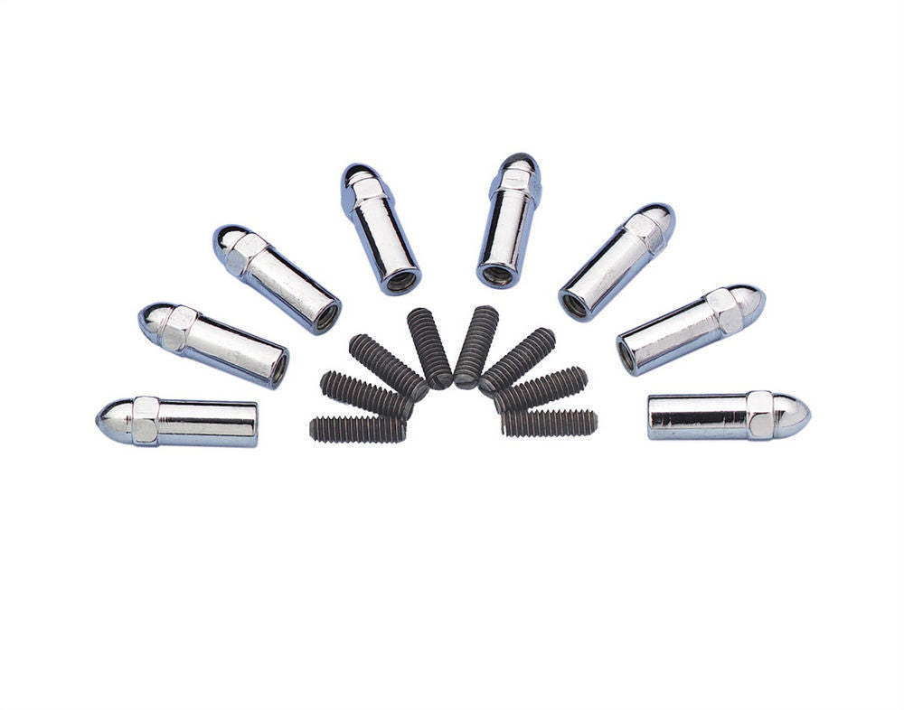 MR. GASKET 6304 Chrm Valv Cvr Acorn Nuts