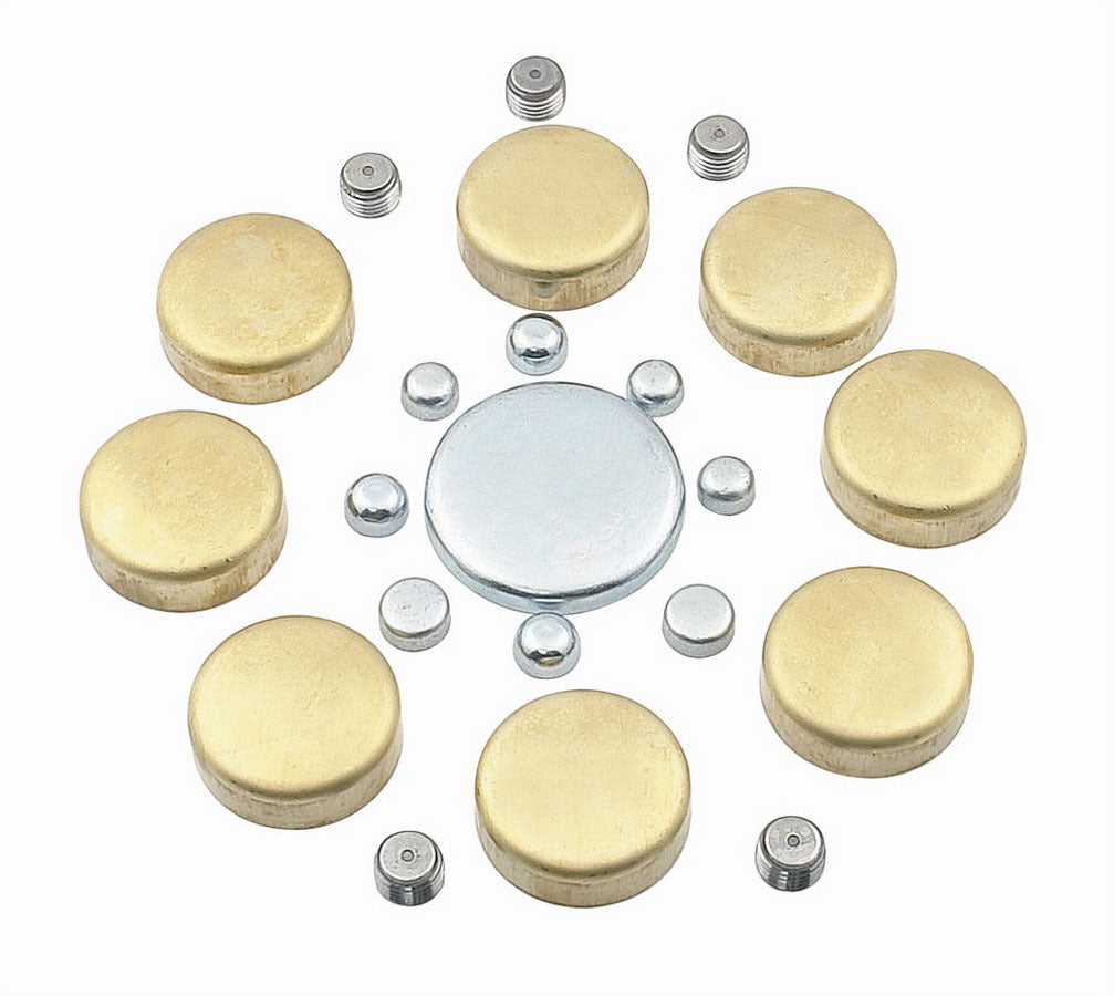 MR. GASKET 6481 SB Chvy Brass Freeze Plu