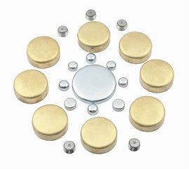 MR. GASKET 6481 SB Chvy Brass Freeze Plu