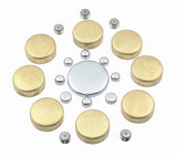 MR. GASKET 6481 SB Chvy Brass Freeze Plu
