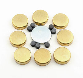 MR. GASKET 6482 Bb Chvy Brass Freeze Plu