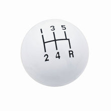 Load image into Gallery viewer, MR. GASKET 9619 Classic Shifter Knob 5 Speed White