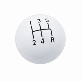 MR. GASKET 9619 Classic Shifter Knob 5 Speed White