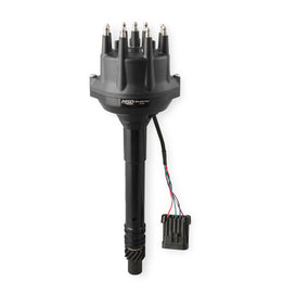 MSD IGNITION 23763 MSD Ignition Pro Billet Dual Sync EFI Distributor for Chevy V8 - Black, Part #23763