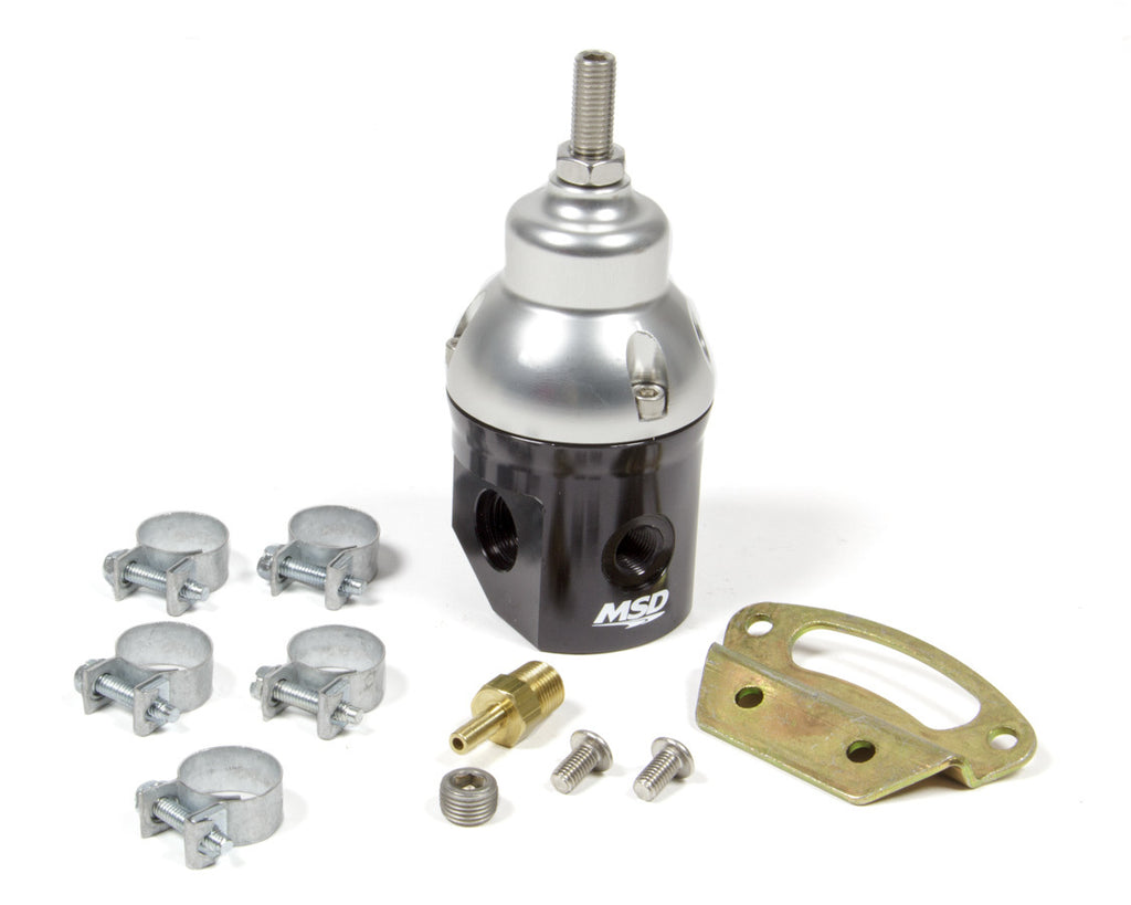 MSD IGNITION 2938 Fuel Pressure Regulator Regulator 15 - 90psi