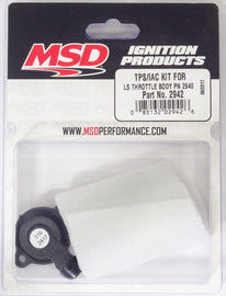 MSD IGNITION 2942 TPS/IAC Kit for LS Throttle Body PN 2940