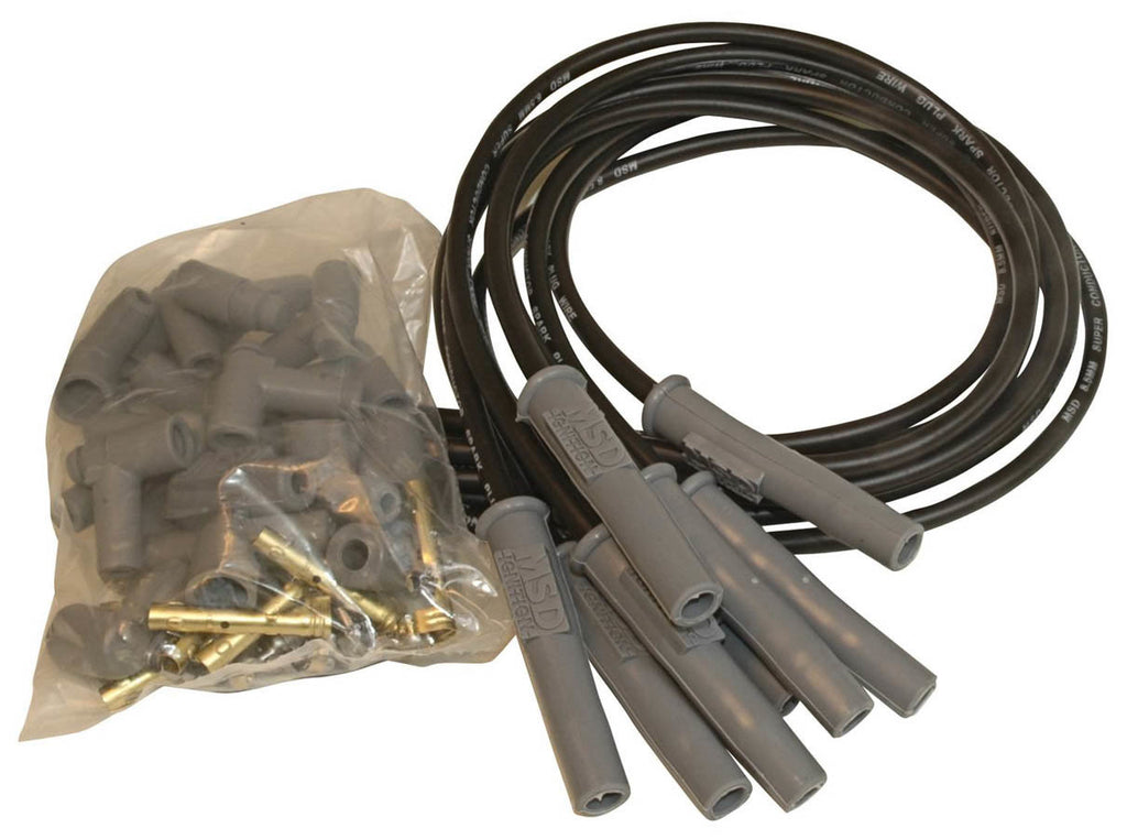 MSD IGNITION 31193 8.5MM Spark Plug Wire Set - Black